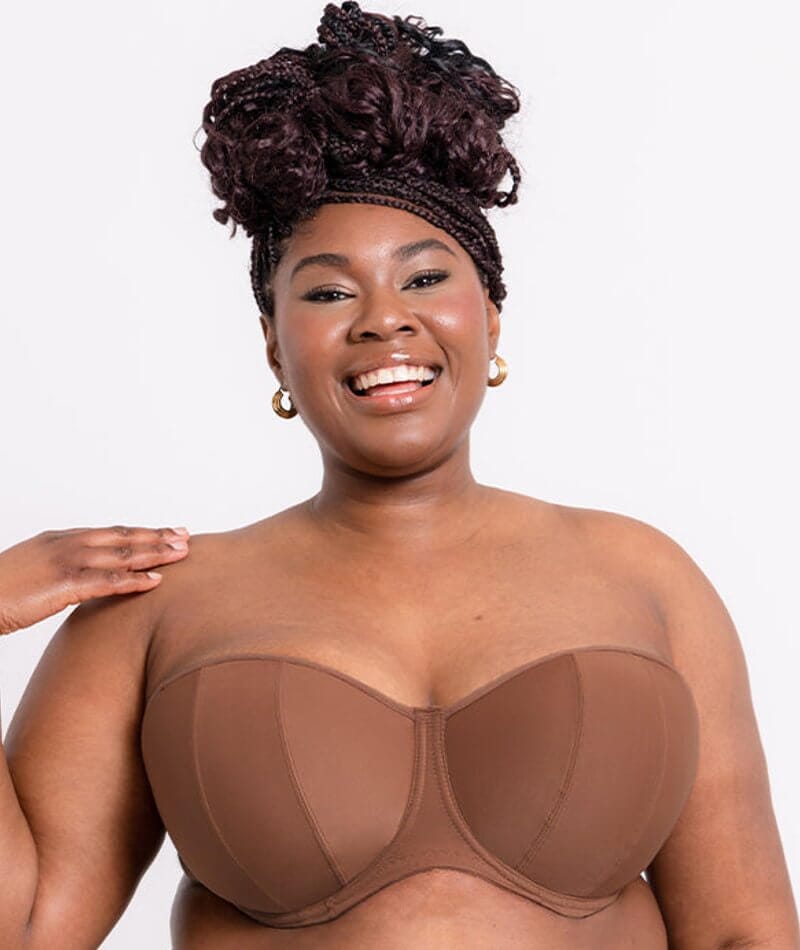 Curvy Kate Luxe Strapless Bra - Caramel – Big Girls Don't Cry (Anymore)