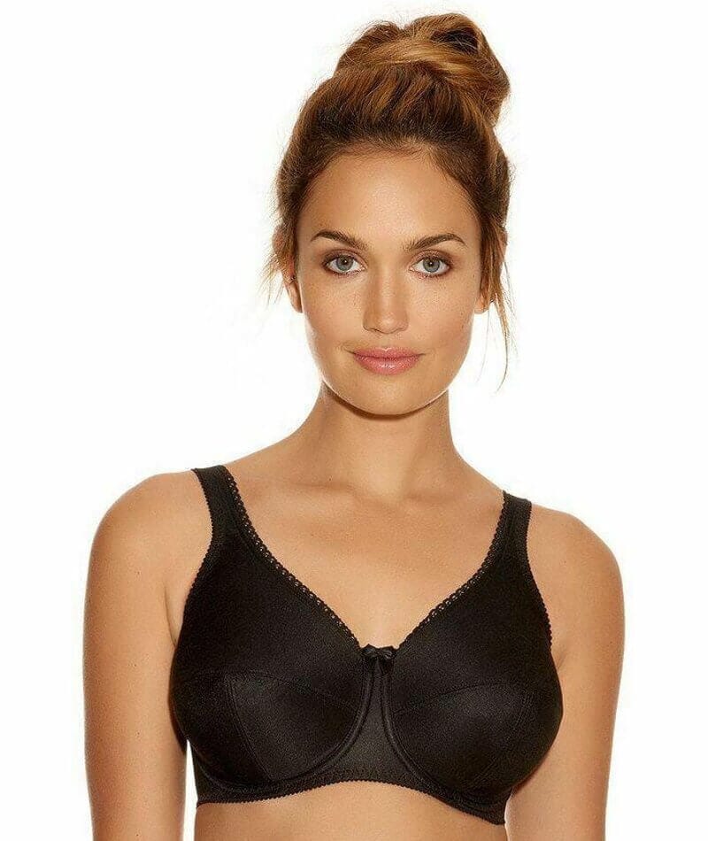 Fantasie Speciality Underwired Smooth Cup Bra - Black – Big Girls Don't Cry  (Anymore)