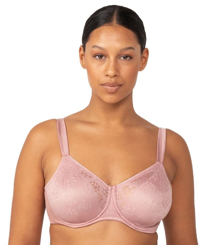 Triumph Lacy Minimizer Bra - Naked Pink – Big Girls Don't Cry (Anymore)