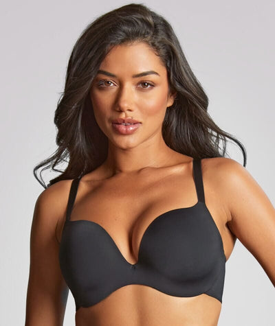 Panache 365 Underwired Plunge Bra - Black Bras 