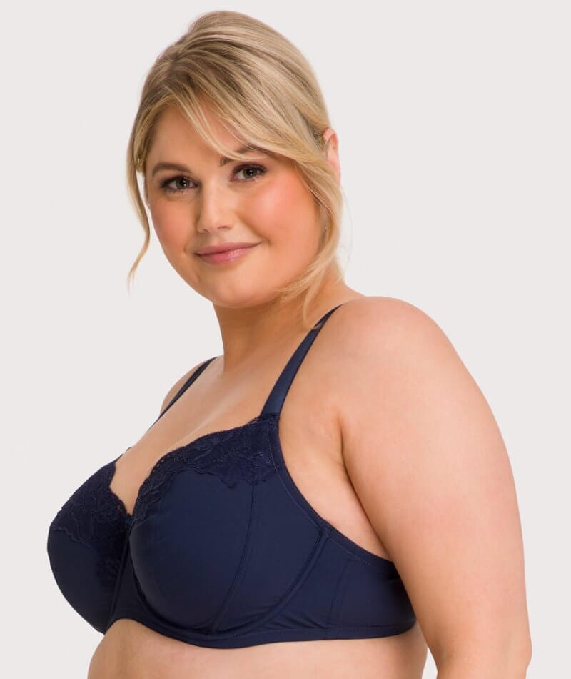 Ava & Audrey Jacqueline Full Cup Underwired Bra 2 Pack - Sapphire Bras 