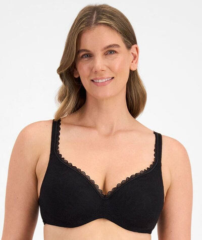 Berlei Barely There Lace Bra - Black Bras 