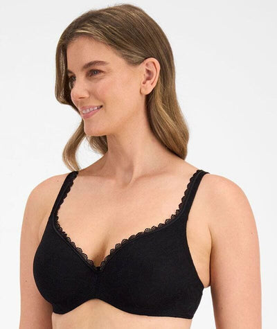 Berlei Barely There Lace Bra - Black Bras 