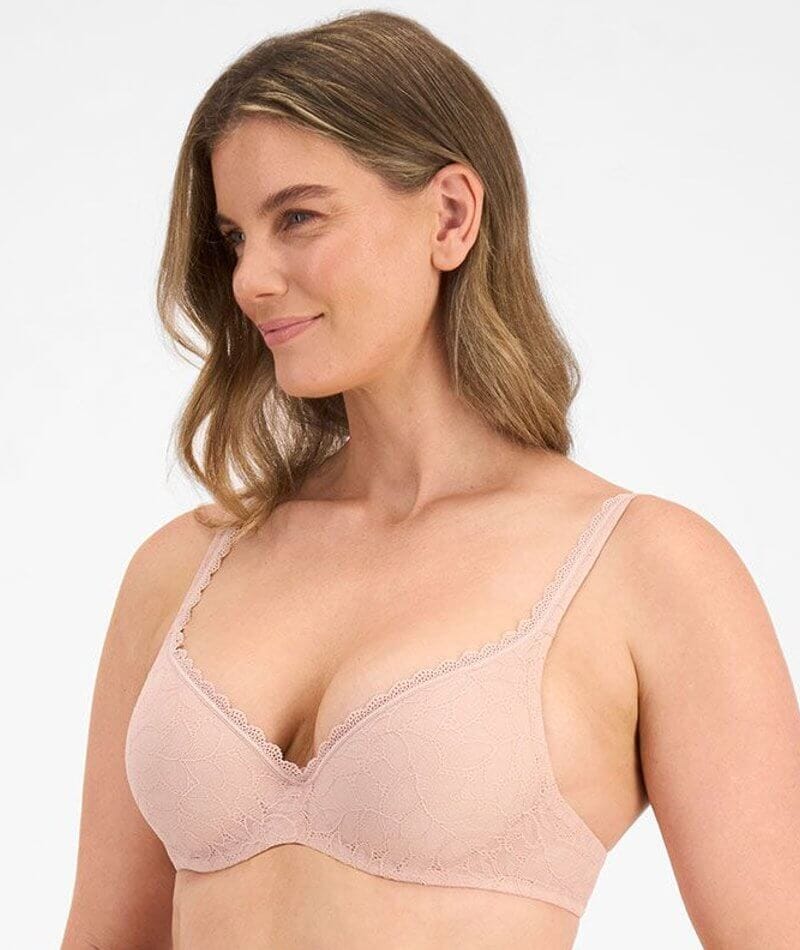 Berlei Barely There Lace Bra - Nude Lace Bras 