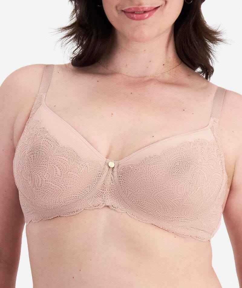 Berlei Minimiser Bra - Nude Lace Bras 