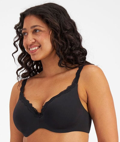 Berlei New Barely There Luxe Contour Bra - Black Bras 