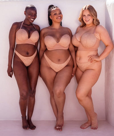Curvy Kate Hey Girls Superplunge Strapless Bra - Latte Bras 