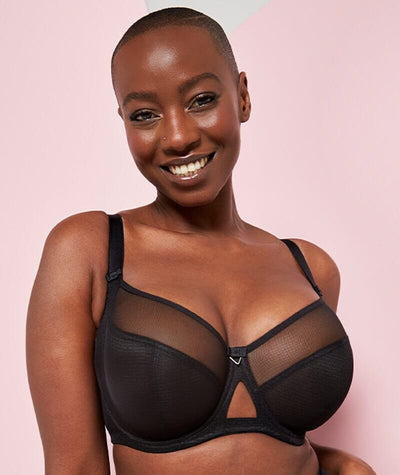 Curvy Kate Victory Balcony Bra - Black Bras 