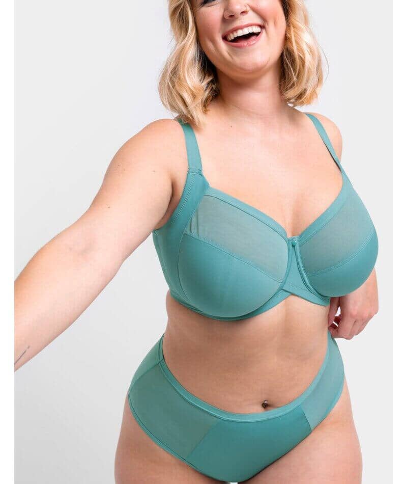 Curvy Kate Wonderfully Full Cup Bra - Mineral Blue Bras 