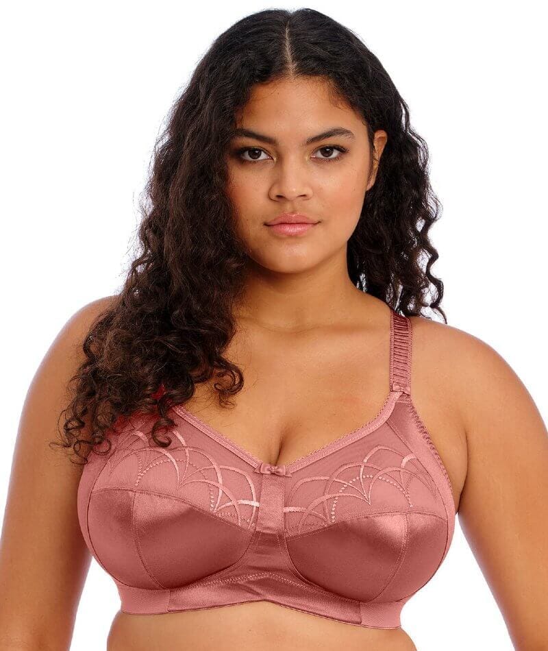 Elomi Cate Soft Cup Wire-free Bra - Rosewood Bras 