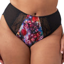 Elomi Lucie High Leg Brief - Cherry Blossom