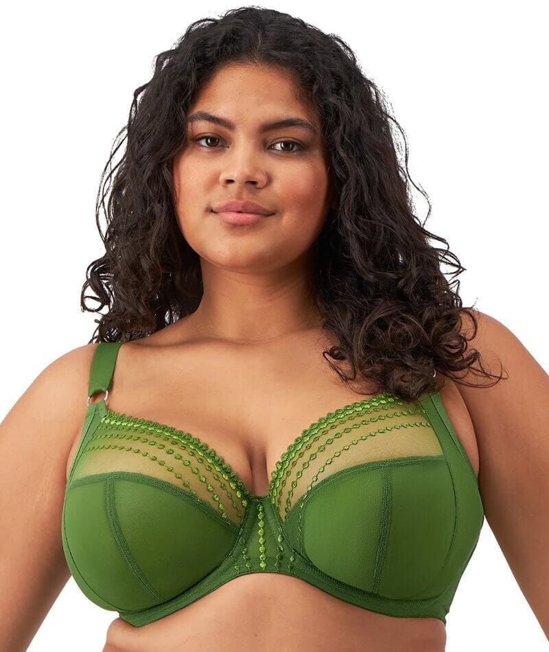 Elomi Matilda Underwired Plunge Bra - Jungle Bras 