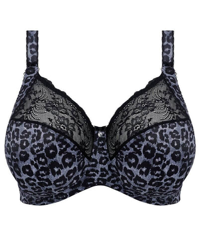 Elomi Morgan Underwired Bra - Snow Leopard Bras 