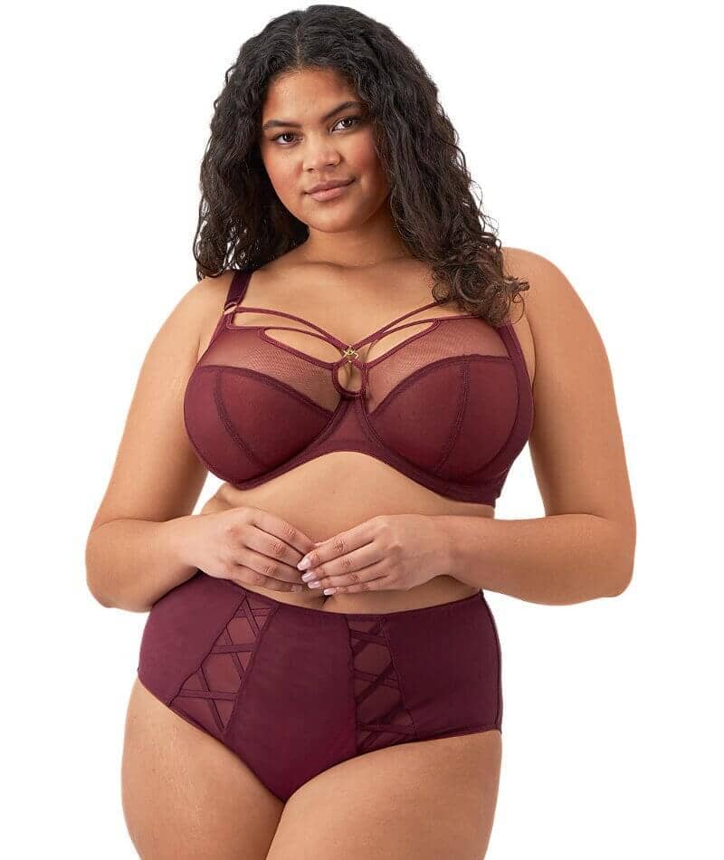 Elomi Sachi Full Brief - Cabernet 