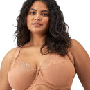 Elomi Zarla Underwire Bra - Cafe Au Lait