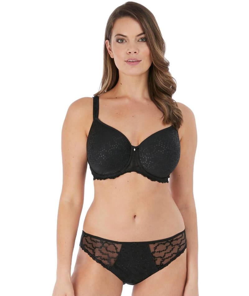 Fantasie Ana Underwired Moulded Spacer Bra - Black Bras 