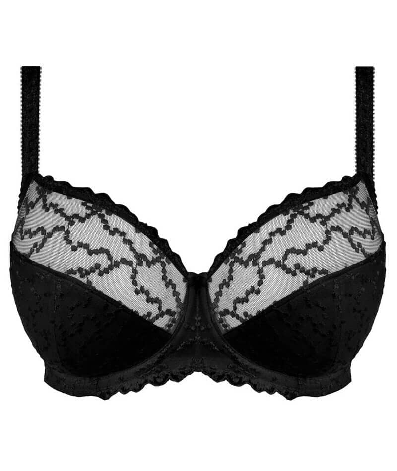 Fantasie Ana Underwired Side Support Bra - Black Bras 