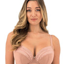 Fantasie Devote Underwire Side Support Plunge Bra - Cafe Au Lait