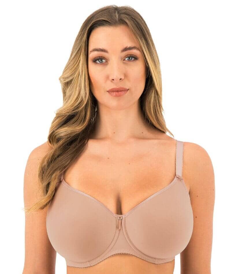 Fantasie Rebecca Essentials Moulded Spacer Underwired Bra - Cafe Au Lait Bras 