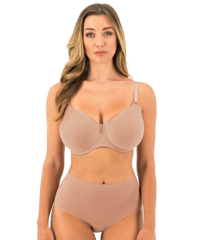 Fantasie Rebecca Essentials Moulded Spacer Underwired Bra - Cafe Au Lait Bras 