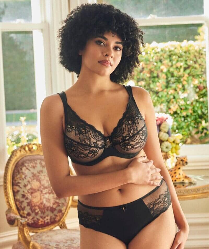 Fayreform Intrigue Contour Bra - Black Bras 