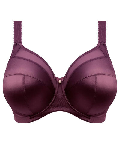 Goddess Keira Underwired Banded Bra - Blackberry Bras 