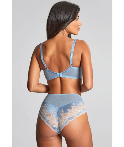 Panache Clara Deep Brief - Dusky Blue Knickers 