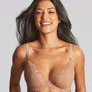 Panache Envy Plunge Underwire Bra - Honey