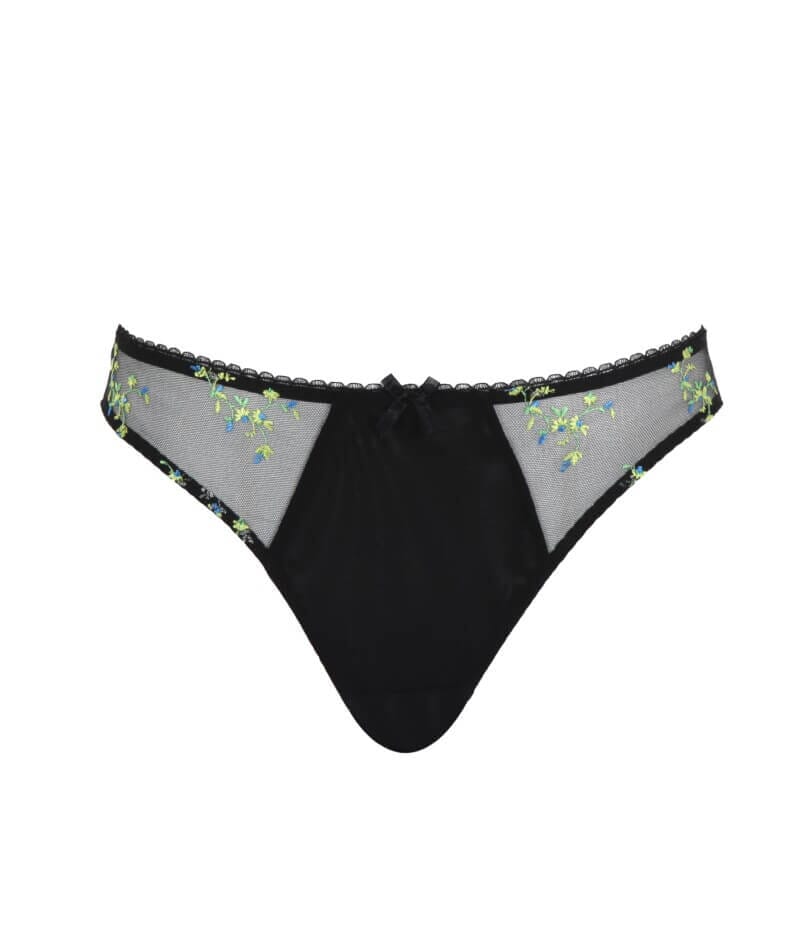 Panache Meadow Brazilian Brief - Black Knickers 