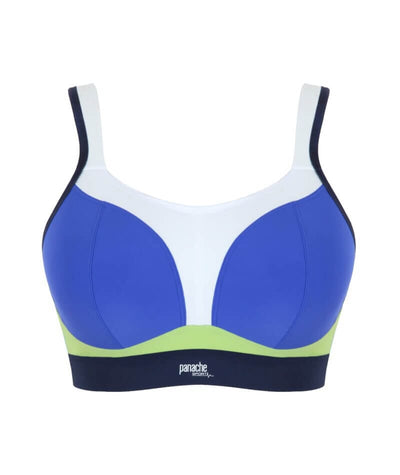 Panache Sport Wire-free Sports Bra - Blue Bras 