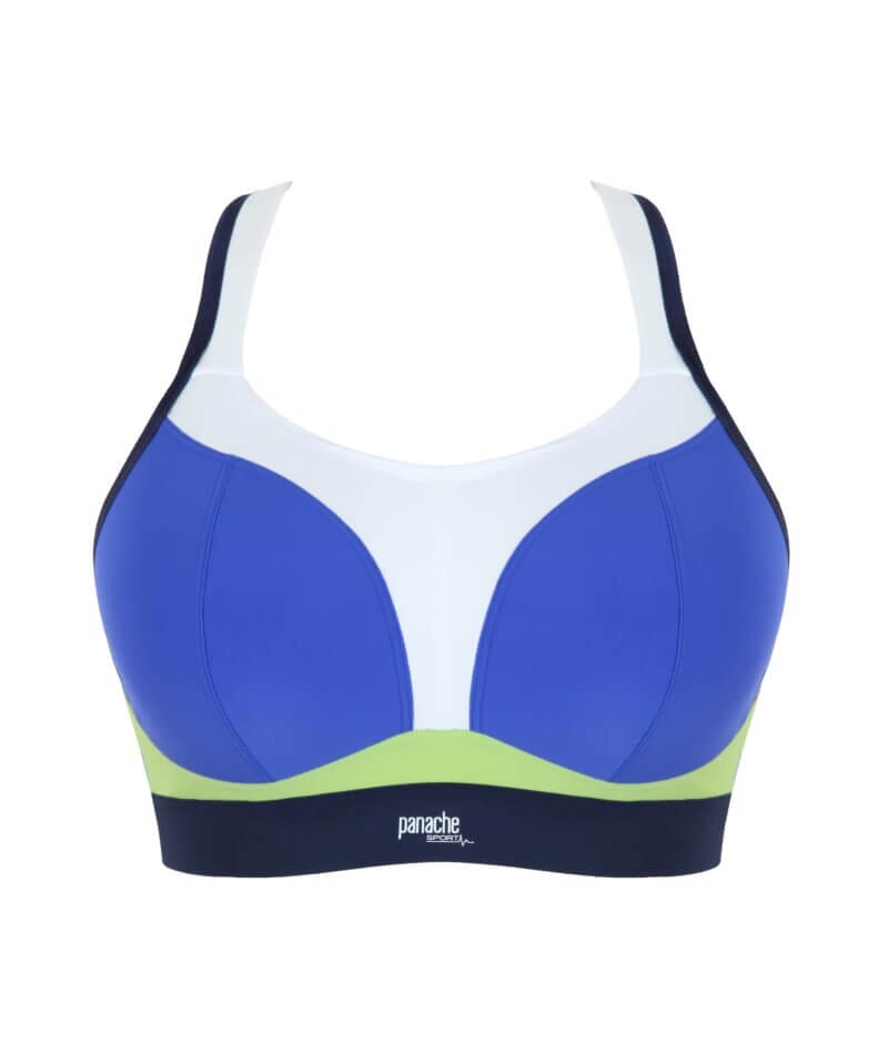 Panache Sport Wire-free Sports Bra - Blue Bras 