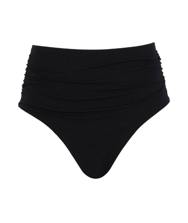 Panache Swimwear Spirit Ella High Waist Brazilian Pant - Black Swim 