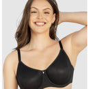 Parfait Pearl Underwire Seamless Minimizer Bra - Black