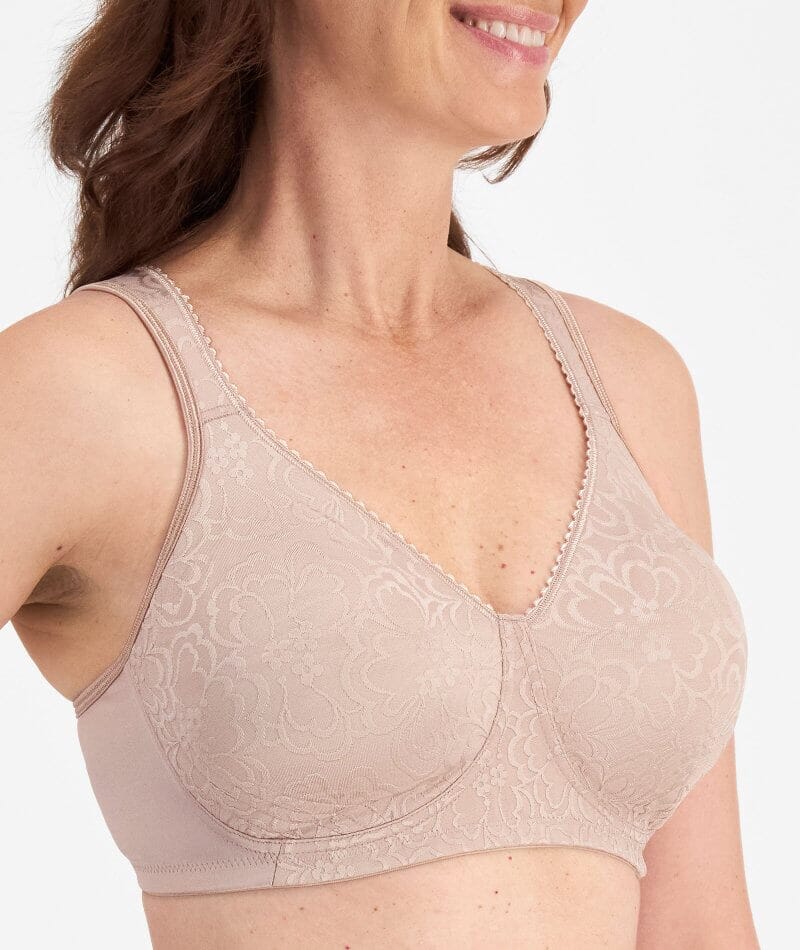 Playtex 18 Hour Ultimate Lift & Support Wire-Free Bra 2 Pack - Mother of Pearl/Toffee Bras 