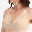 Playtex Ultralight Lace Wire-free Bra - Nude
