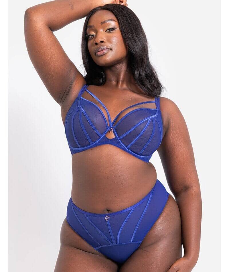 Scantilly Senses Plunge Bra Ultraviolet Bras 