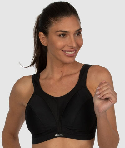 Shock Absorber Active D+ Classic Support Wire-Free Sports Bra - Black Bras 