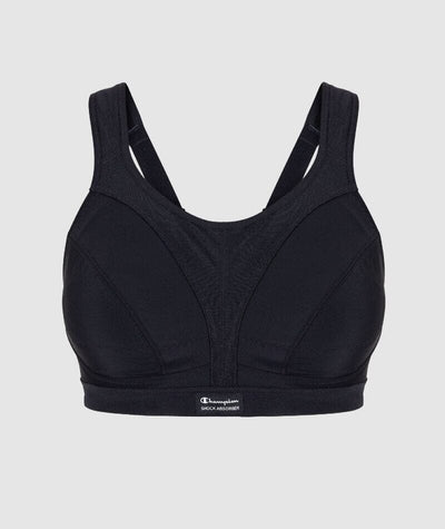 Shock Absorber Active D+ Classic Support Wire-Free Sports Bra - Black Bras 