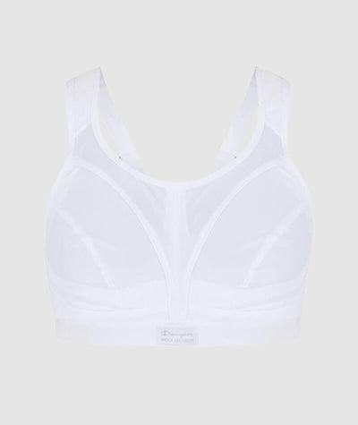 Shock Absorber Active D+ Classic Support Wire-Free Sports Bra - White Bras 