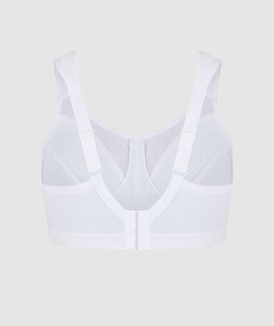 Shock Absorber Active D+ Classic Support Wire-Free Sports Bra - White Bras 