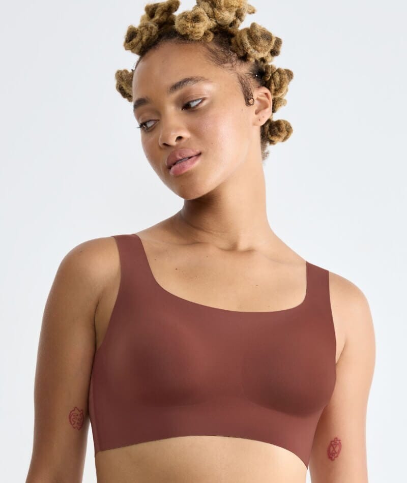 Sloggi ZERO Feel 2.0 Wire-free Top Bra - Burnt Henna Bras 