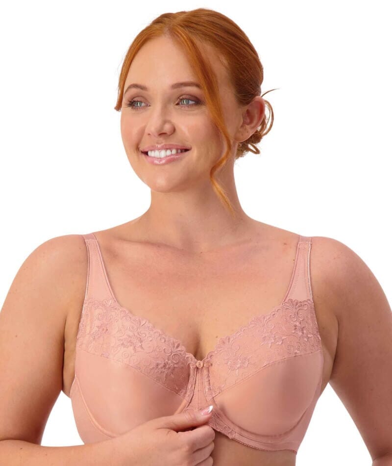 Triumph Embroidered Minimiser Bra 2 Pack - Rosebloom\Indian Summer Bras 