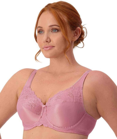 Triumph Embroidered Minimiser Bra 2 Pack - Rosebloom\Indian Summer Bras 