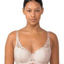 Triumph Essential Lace Underwire Half-Cup Padded Balconette Bra - Nude Pink