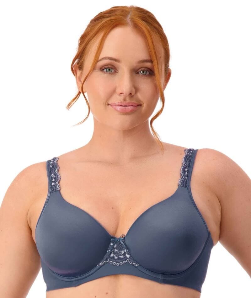 Triumph Gorgeous Silhouette T-Shirt Bra - Cloudy Blue Bras 