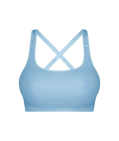 Triumph Triation Ultra Seamfree Sports Bra - Sky Blue Bras 