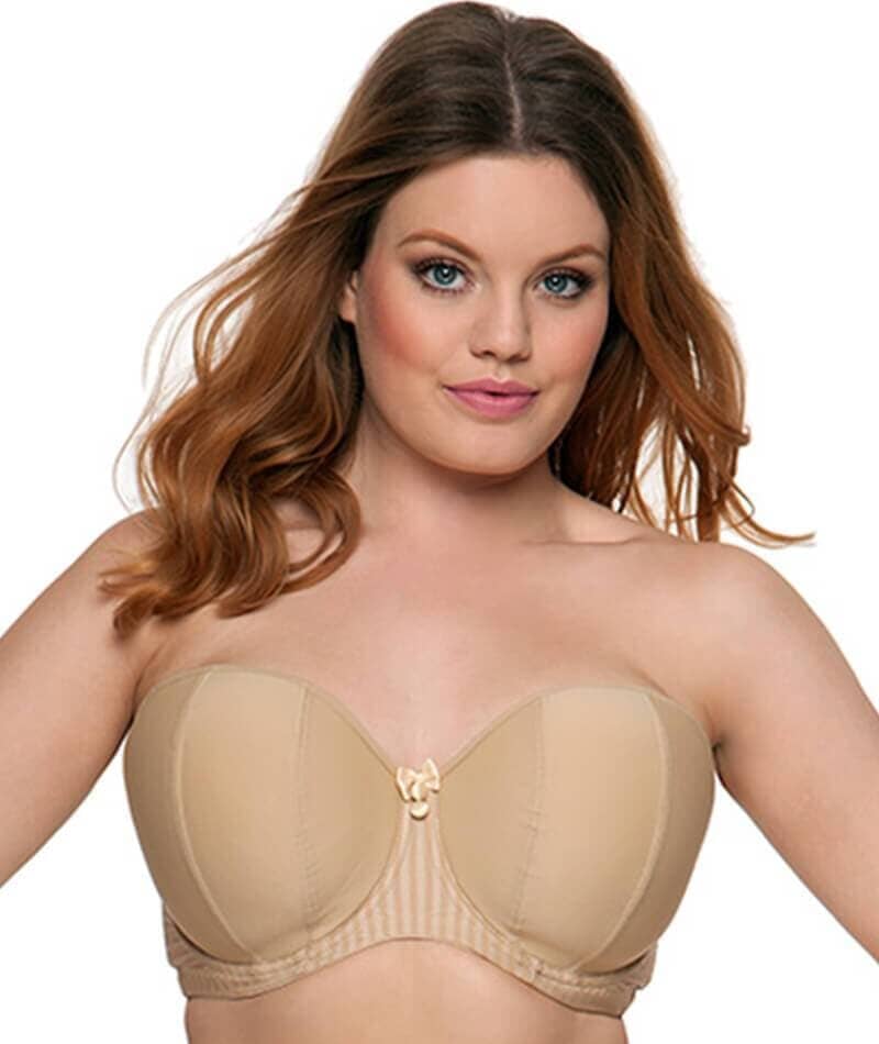 Curvy Kate Luxe Strapless Bra - Biscotti – Big Girls Don't Cry (Anymore)