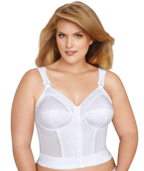 Exquisite Form FULLY® Front Close Wirefree Cotton Posture Bra with Lace 