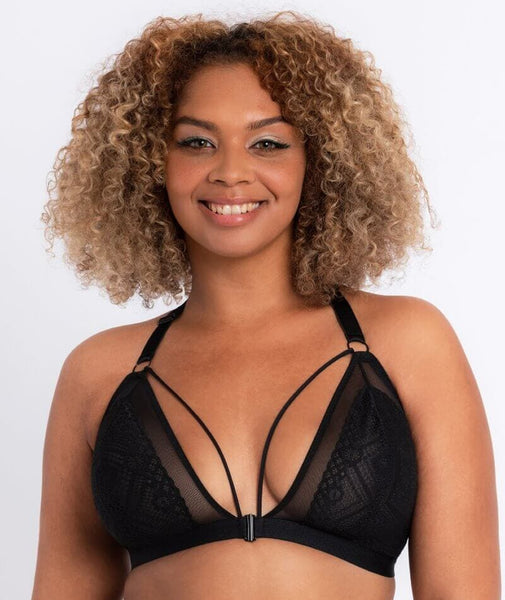 Curvy Kate Get Up And Chill Wire-Free Bralette - Black – Big Girls