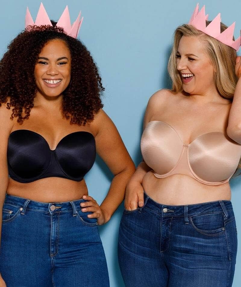 Curvy Kate Smoothie Strapless Moulded Bra - Black – Big Girls Don't Cry  (Anymore)